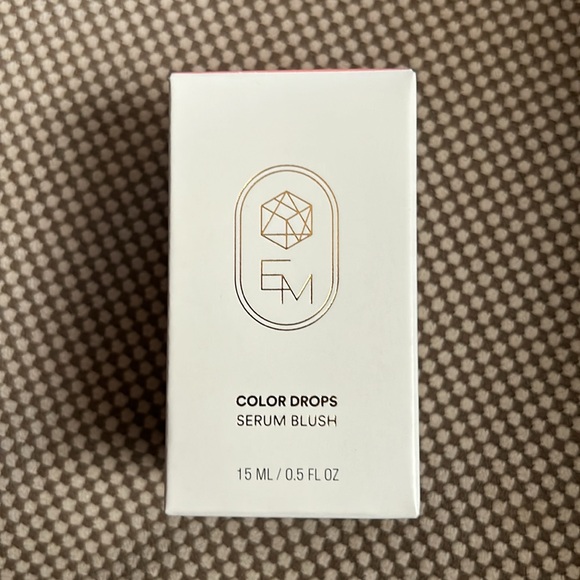 EM Cosmetics Color Drops Serum Blush in Rose Milk - Picture 6 of 10